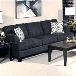 Three seater new black sofa! Other couch and Loveseat deals here