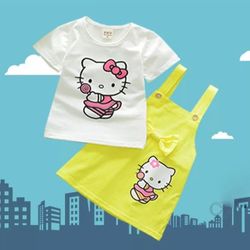 Hello Kitty Dress Set, Birthday Outfit, Sanrio Gifts