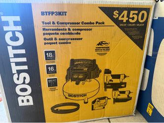 Bostitch 3-Tool/Compressor Combo Kit