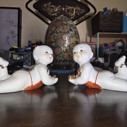 Porcelain Chinese Children 1980s 