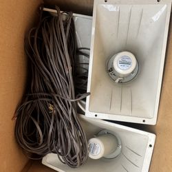 4 Count Realistic Powerhorn PA/Outdoor Speakers