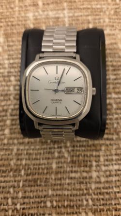 Vintage  Omega Constellation Day/Date Quartz Watch for repair