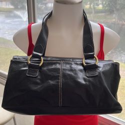 Worthington Vintage Leather Shoulder Bag 