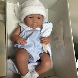 La NEWBORN BABY BOY REAL. 17 Inch