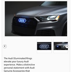 2021 Audi Q7 Factory LED Emblem 