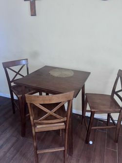 Table and 3 chairs