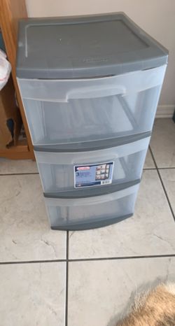 3 Drawer Storage Bin