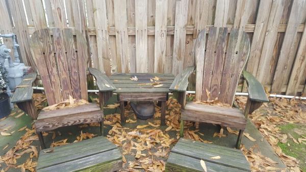Smith Hawken Adirondack Chair Set For Sale In Raleigh Nc Offerup