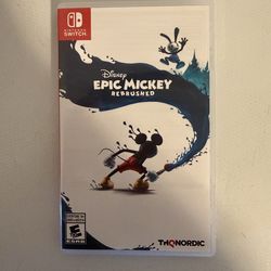 Disney epic Mickey REBRUSHED