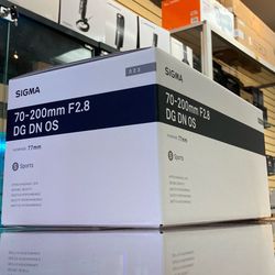 Sigma 70-200mm F/2.8 Lens For Sony