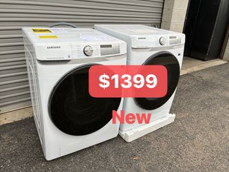 Samsung Front Load Washer and Dryer Set