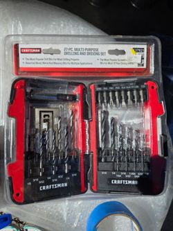 27-Pc. Craftsman Multi-Purpose Drilling and Driving Set