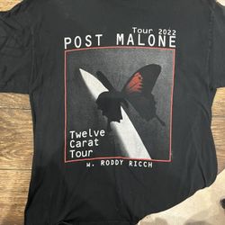 Post Malone Tour Shirt