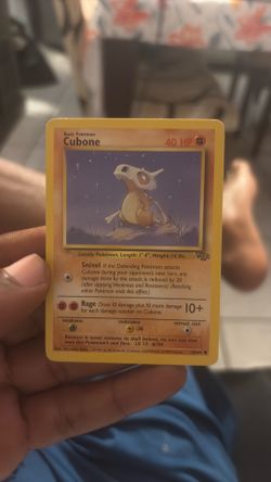 1999 Pokemon Jungle 1st Edition #50 Cubone CGC 8.5
