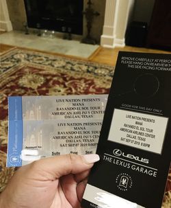 Mana tickets boletos