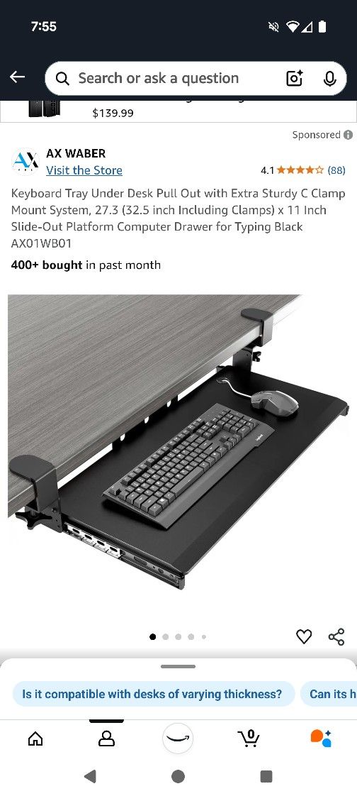 Keyboard Tray