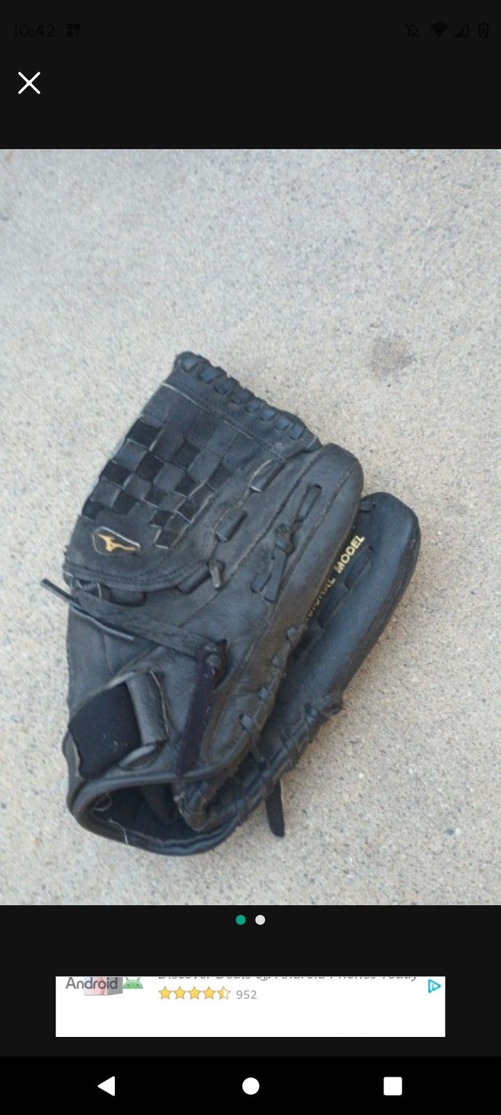 Mizuno Baseball Glove