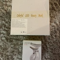 LED Face Mask And  LED Face Sculpting Wrinkle Reduction 