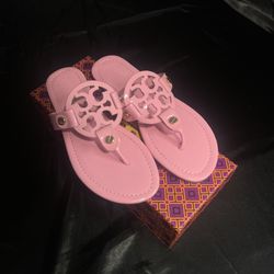 Pink Tory Burch Miller Sandals – Women’s Size 7