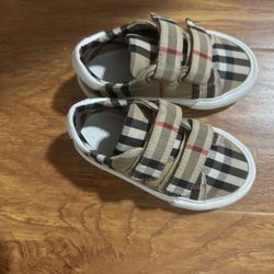 Authentic Kids Burberry Shoes Size 24