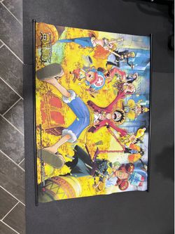 One Piece Scroll Poster
