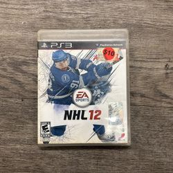 NHL 12 PS3 