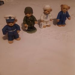 Cherished Teddies (2000) 4  Honoring Military Branches