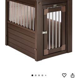 Dog crate table