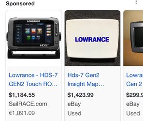 Lowrance Set Of Two