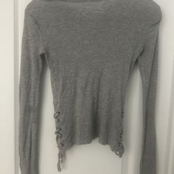 Soft Long Sleeve Grey Shirt