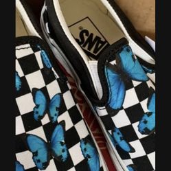 Butterfly Vans Size 5