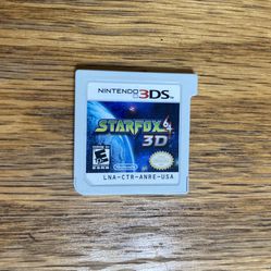 Starfox 64 3D for Nintendo 3DS video game console system or XL or 2DS or New star fox