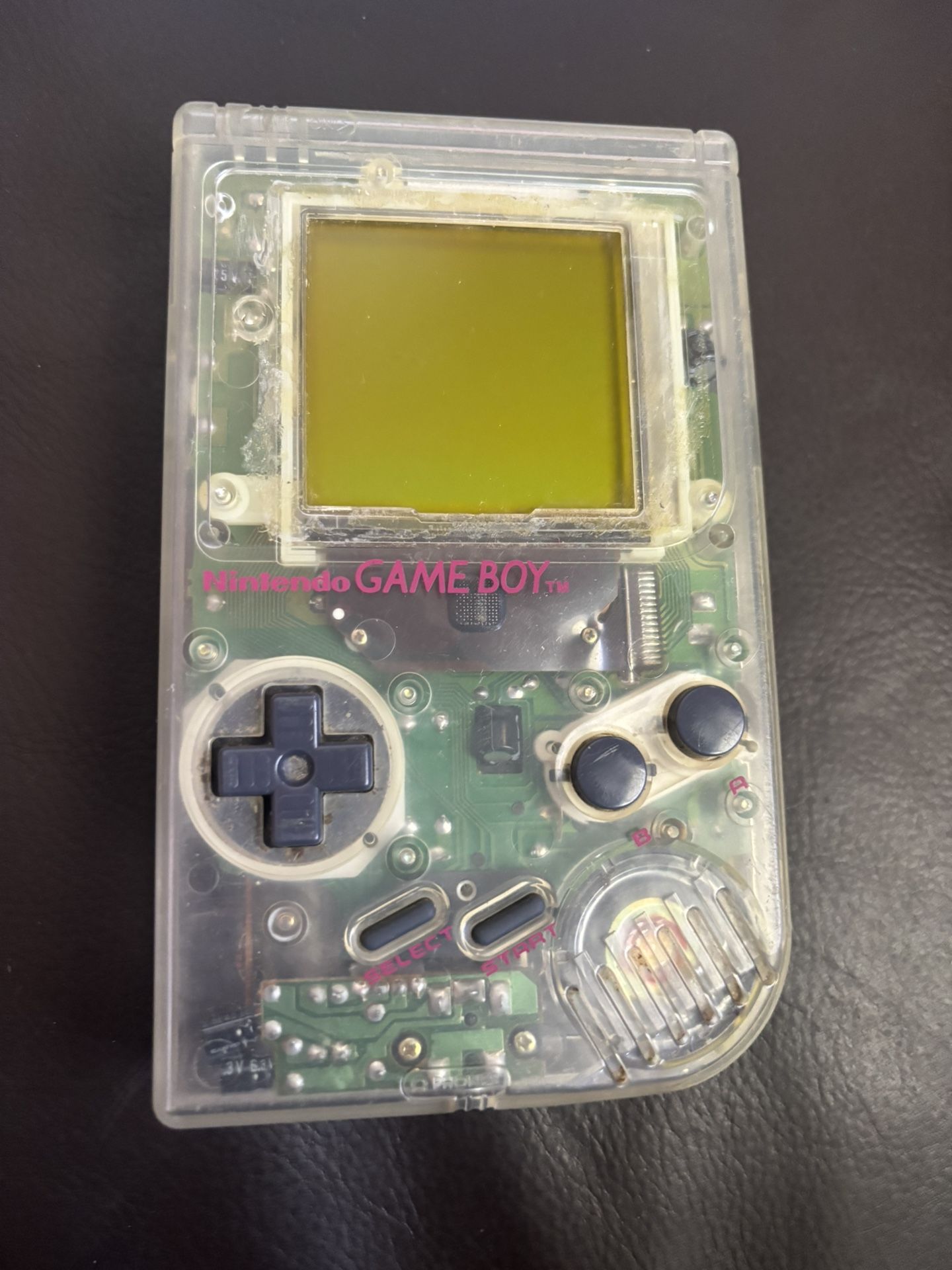 Nintendo Gameboy DMG-01 clear
