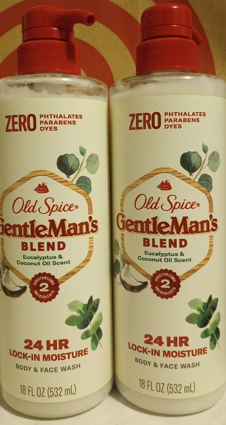 Old Spice Gentleman's Blend Body & Face Wash 2-pack