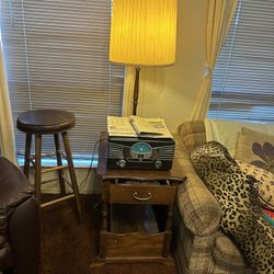 Vintage Shelf/Drawer With Light - Estate Sale