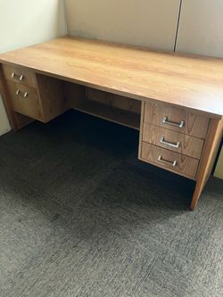 Desk & Credenza