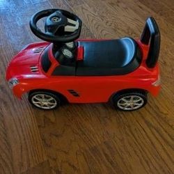 Mercedes Benz Push Car, Red 3-6 Years