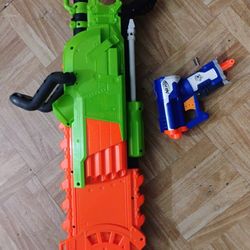 2 Nerf Guns 4 Dollars Deal Total I Can Drop Off Also Lmk