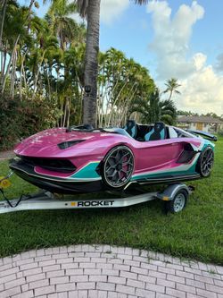 JetCar Complete Lamborghini SVJ SVHO JetBoat