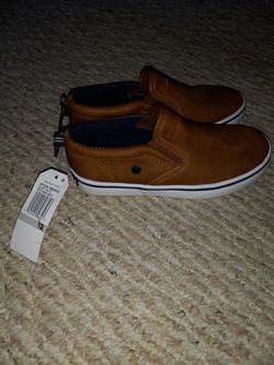  Boys NAUTICA boat Shoes Size 12