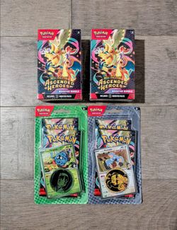 Two New Pokemon Ascended Heroes Booster Bundles & Two Ascended Heroes Blisters