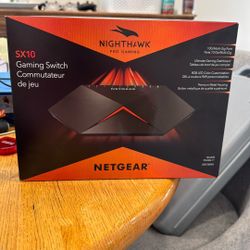Netgear-10 Port Nighthawk 10-Multigigabit Ethernet Gaming Switch GS810EMX