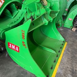Mini Excavator Hitachi ZX 80 Tilt Bucket 48 inches Width