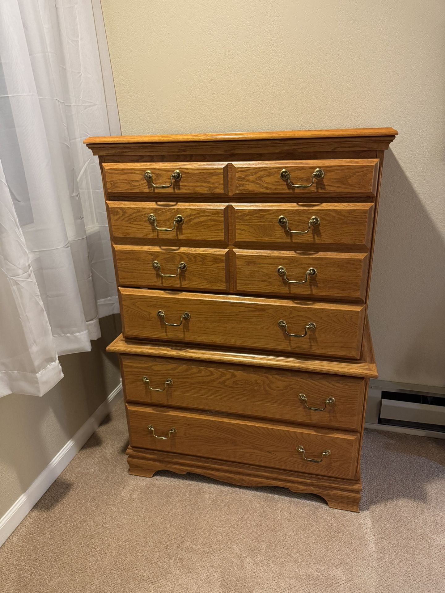 Solid Wood Dresser - Excellent Condition