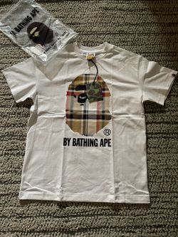Mens Bape x Burberry t-shirt