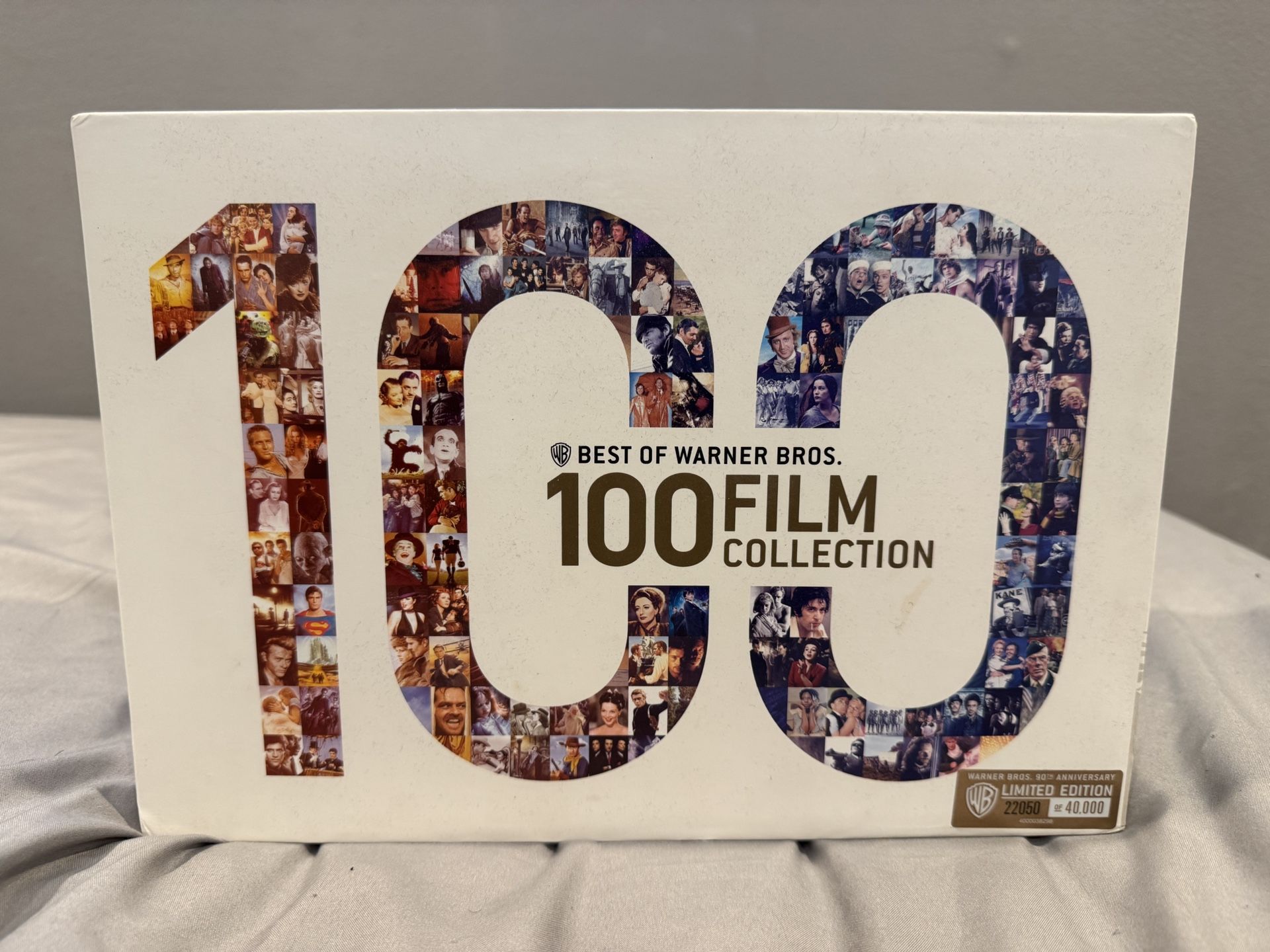 Warner Bros 100 Film DVD Collection Box Set | #22050 of #40000 | Limited Edition