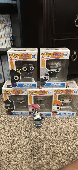 Hello Kitty x Naruto funkos