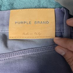 Size 34 Limited Edition Purple Brand Jeans for Sale in Summit, IL