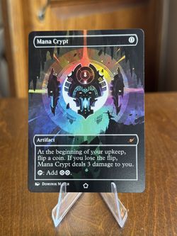Mana Crypt: Magic The Gathering proxy Card. 