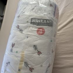 Size 4 Kirkland Diapers